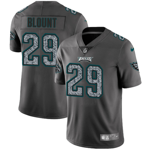 Nike Eagles #29 LeGarrette Blount Gray Static Men's Stitched NFL Vapor Untouchable Limited Jersey